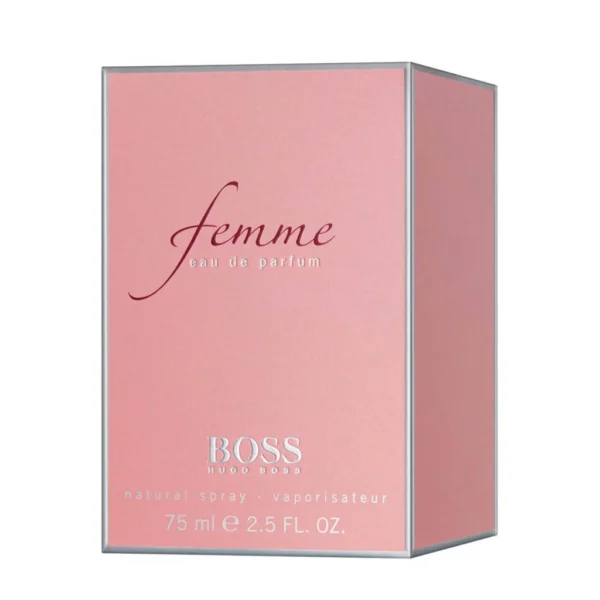 Hugo Boss Femme For Women 75ml Eau de Parfum 3 600x600 - عطر فام للنساء أو دو بارفيوم 75 مل - هوجو بوس